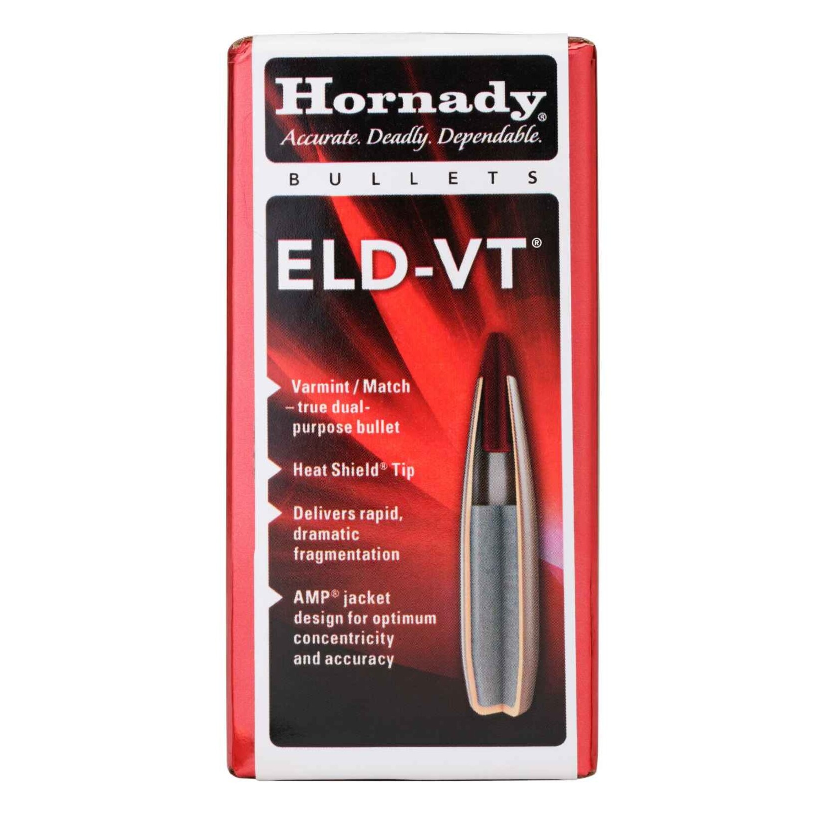 Hornady Hornady .257 dia 25 Cal 95Gr EDL-VT 100 CT Bullet (25412)