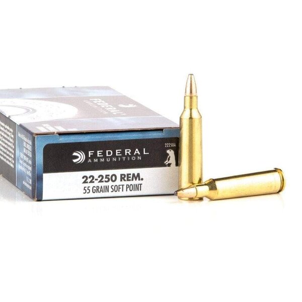 Federal 22-250 55gr Hi-Shok SP — Eagle Firearms