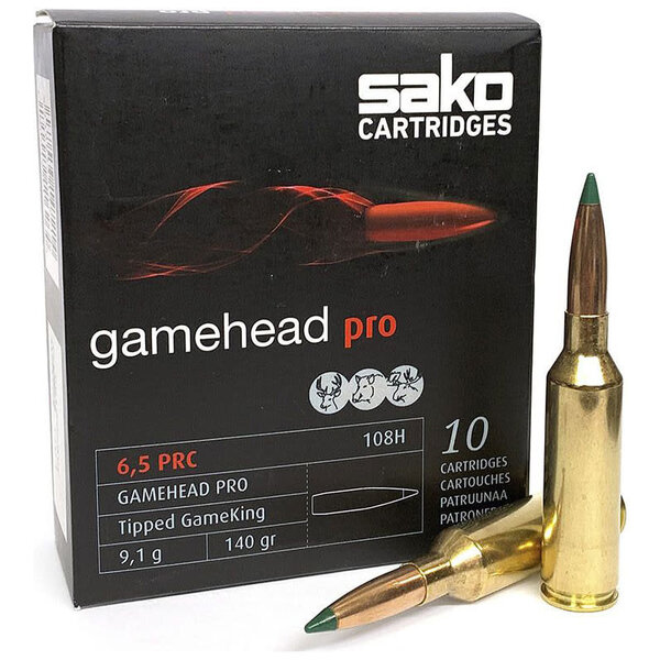 Sako Gamehead Pro 6.5 Creedmoor 140gr Tipped GameKing 20rd — Eagle Firearms