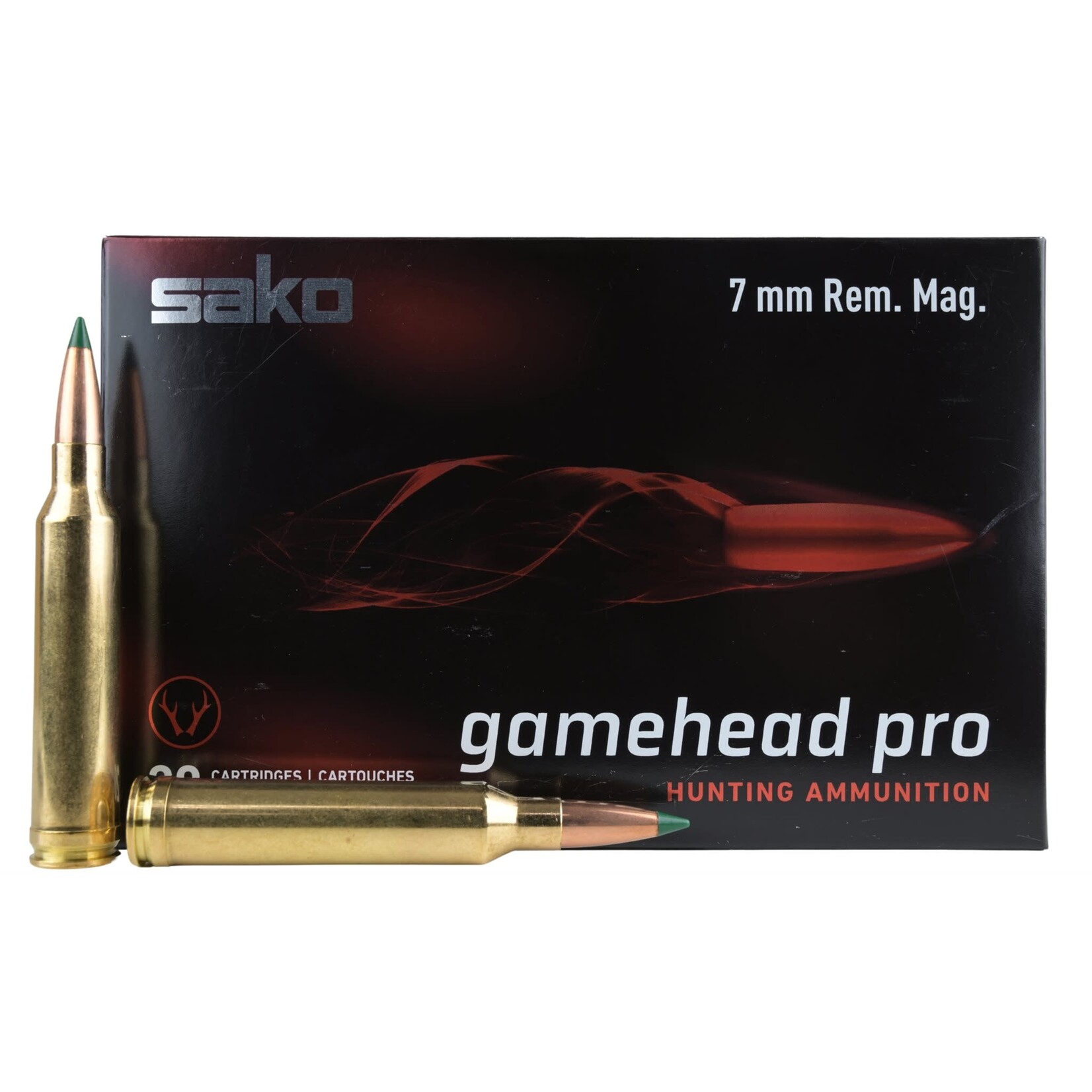 Sako Sako Gamehead Pro 7mm Rem Mag 165gr Tipped GameKing 20rnd
