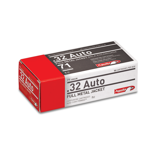 Aguila 32 Auto 71gr FMJ 50rds (1E322110) — Eagle Firearms