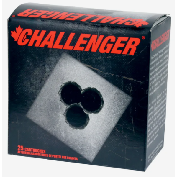 Challenger Buckshot 12ga 2 3/4", #4 Buck 25rds. (00140) — Eagle Firearms