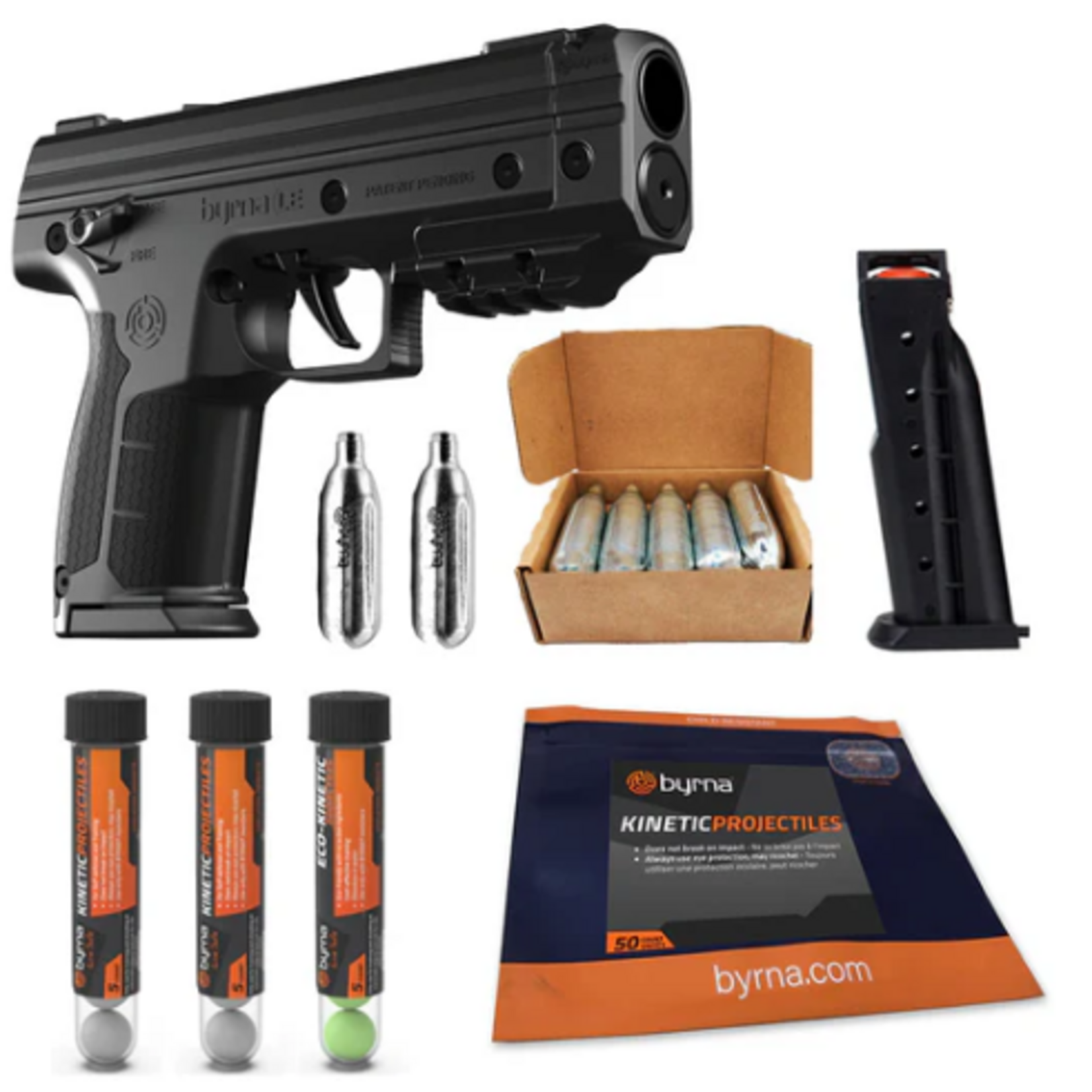 Byrna Byrna LE Pistol Canada Kit, Black