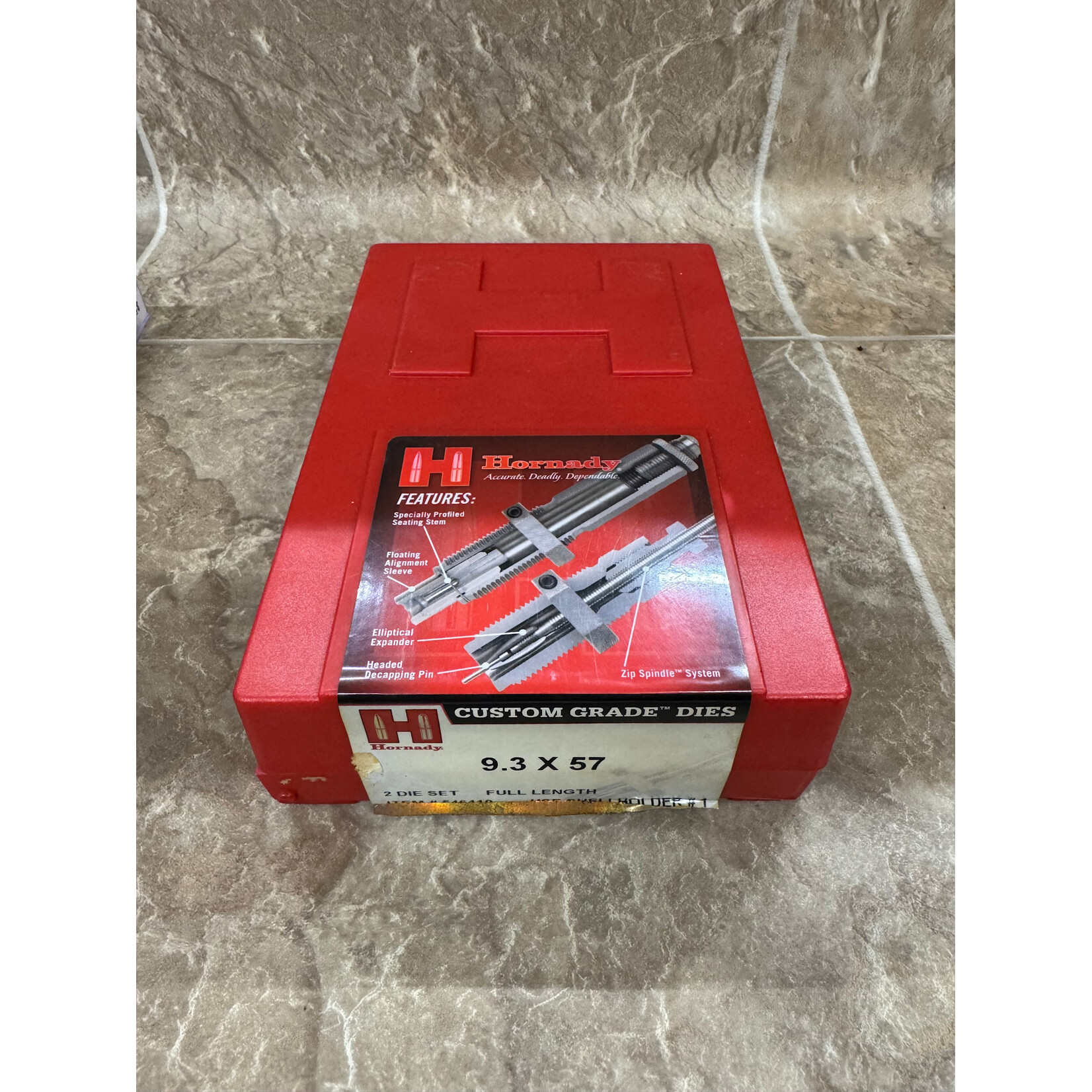 CS Hornady Custom Grade 9.3x57 (.366) FL Die Set (546410)