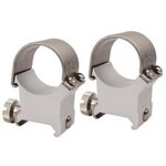 Weaver Weaver Top Mount 1" Extra High Silver Rings (49036)