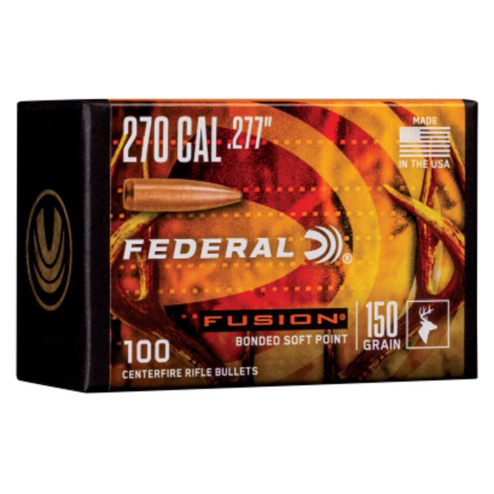 Federal Federal .277 dia. 270cal 150gr Fusion 100ct. (FB277F4)
