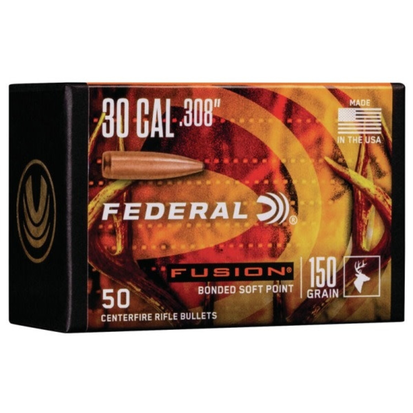 Federal Federal .308 dia. 30cal 150gr Fusion 50ct. (FB308F1)