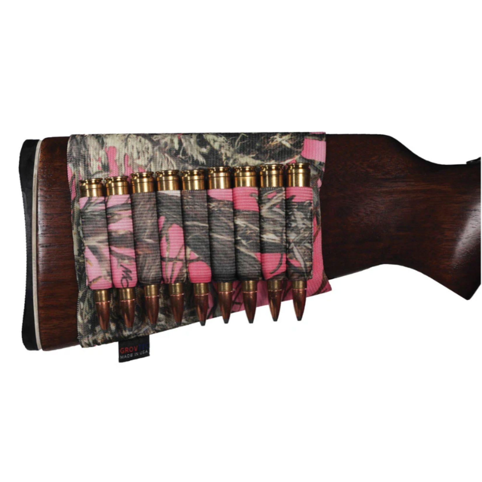 GrovTec Grovtec Buttstock Rifle Shell Holder Pink Camo (GTAC74)