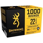 Browning Browning 22LR 36gr Copper Plated HP 1000 rds. (B194122000)