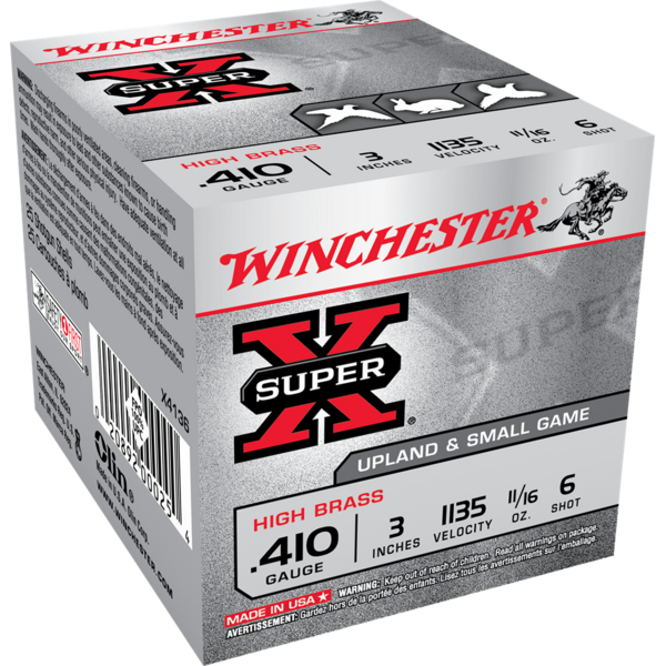 Winchester Super-X 410ga 3", 11/16oz #6 Lead (X4136) — Eagle Firearms