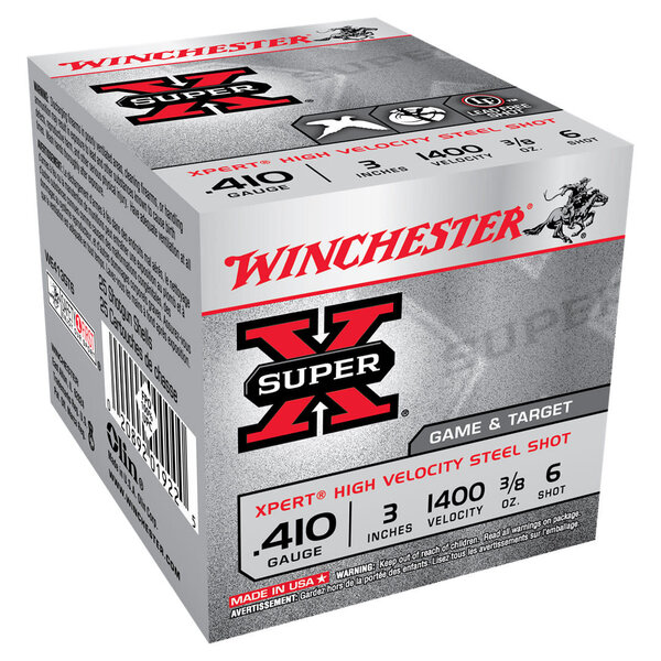 Winchester Super-X 410ga 3", 3/4oz #6 Lead (X413H6) — Eagle Firearms