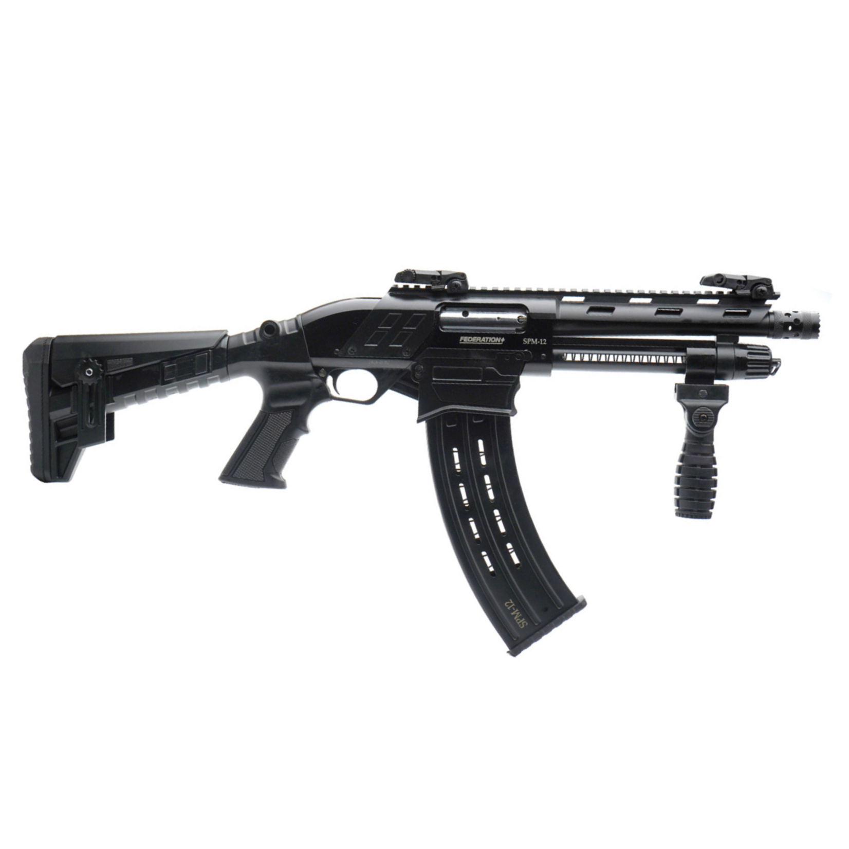 Federation Firearms Federation Firearms SPM-12, 12ga 3" Mag Fed, Pump