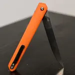 HUTO Huto The Finisher Orange Folding Blade Knife