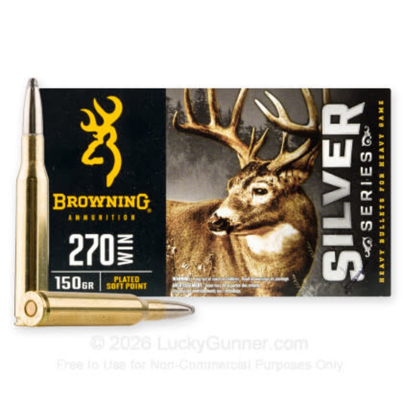 Browning Browning Silver 270 Win 150gr SP (B192602701)