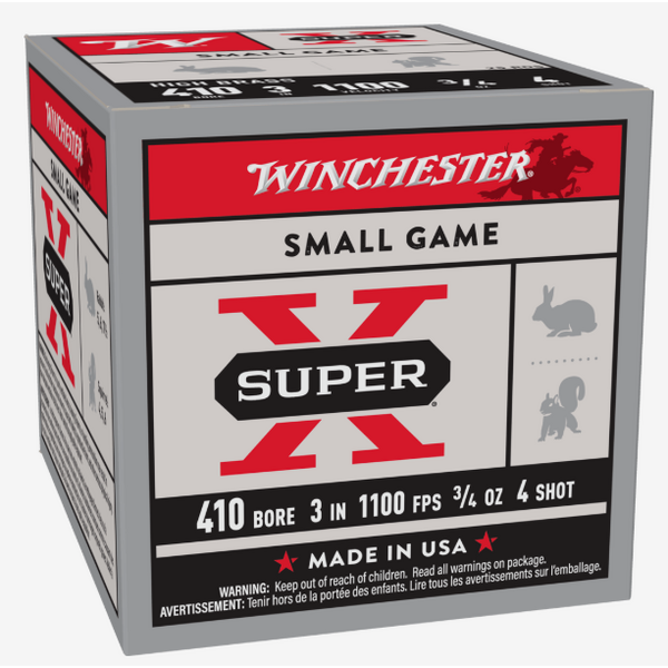Winchester 410ga 3", 3/4oz #4 Lead (X413H4) — Eagle Firearms
