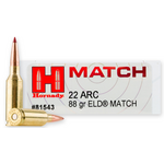 Hornady Hornady Match 22 ARC 88gr ELD Match (81543)