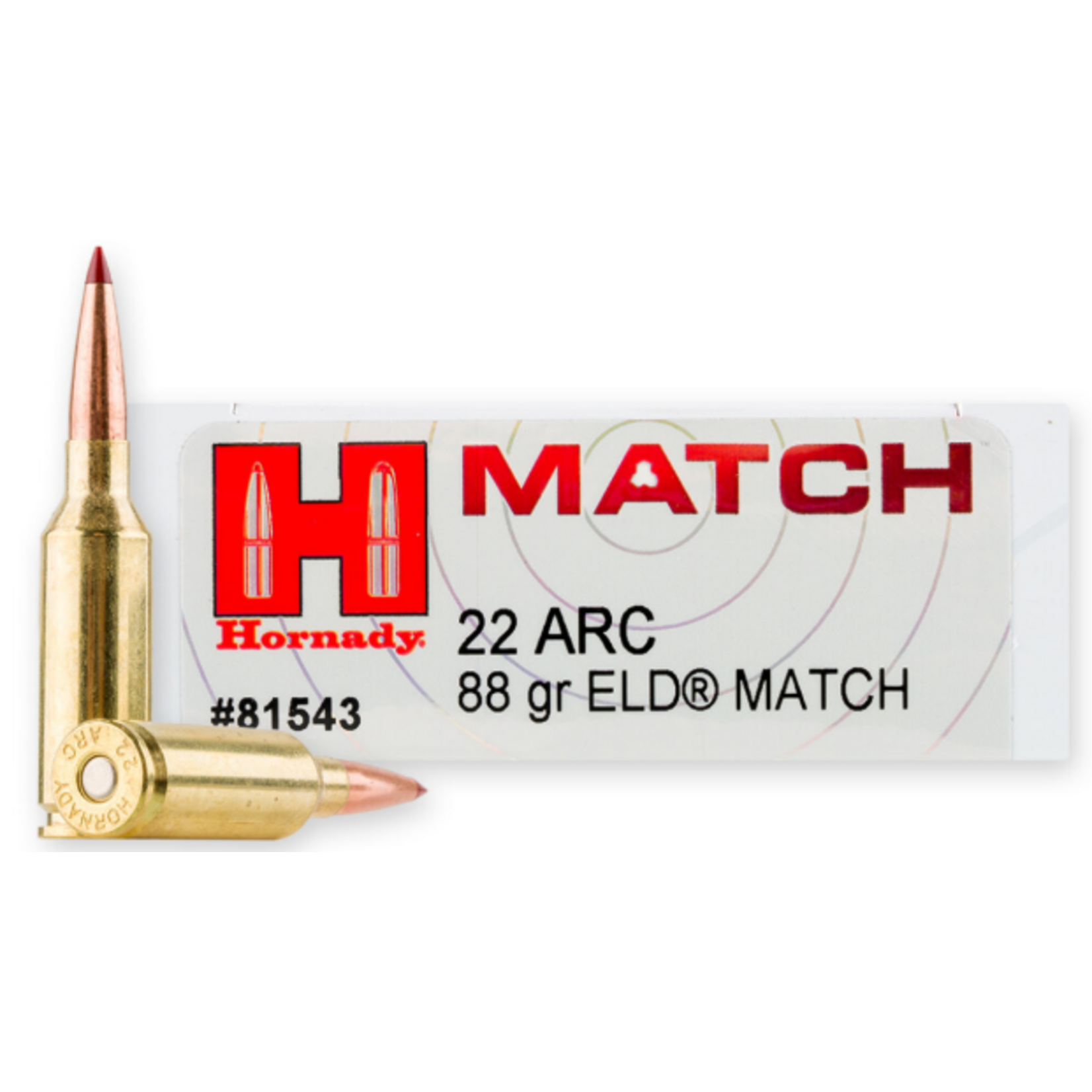 Hornady Hornady Match 22 ARC 88gr ELD Match (81543)