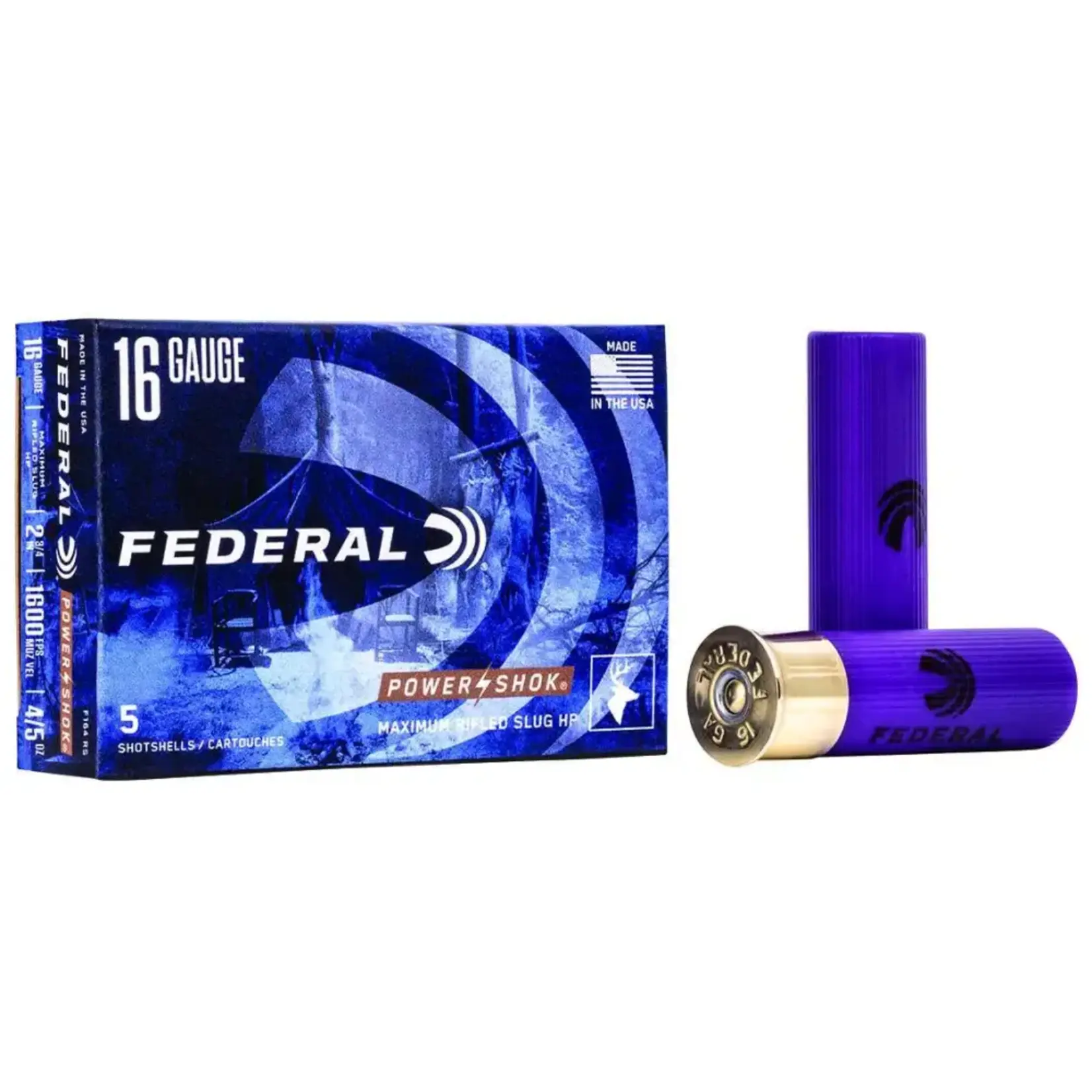 Federal Federal 16ga 2.75", 4/5oz Rifled Slug (F164RS)