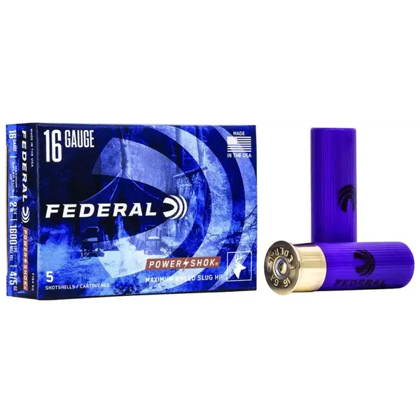 Federal 16ga 2.75", 4/5oz Rifled Slug (F164RS) — Eagle Firearms