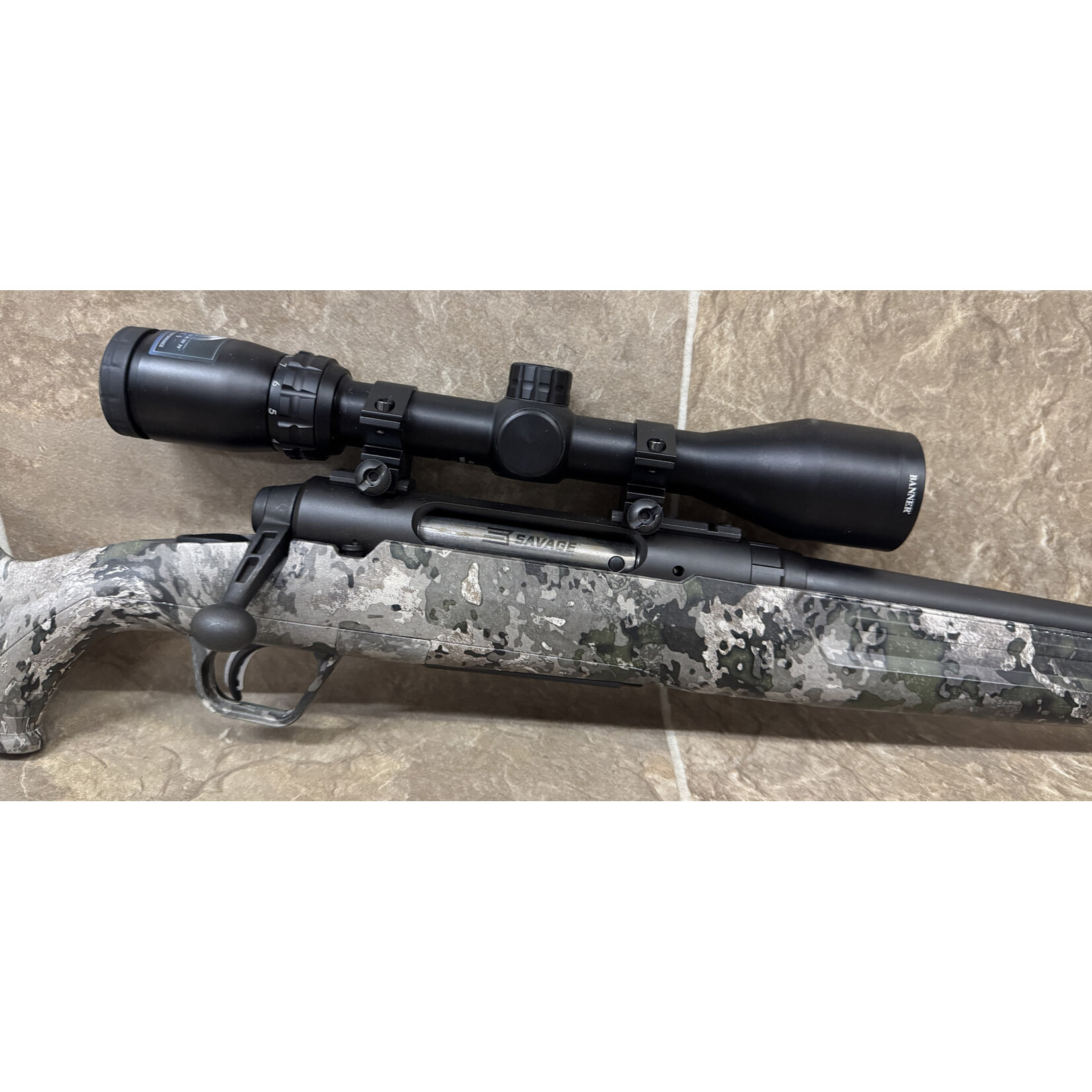 Savage Arms Used Savage Axis II Camo 6.5 Creedmoor w/ Bushnell Banner 3-9x40 (P583430)