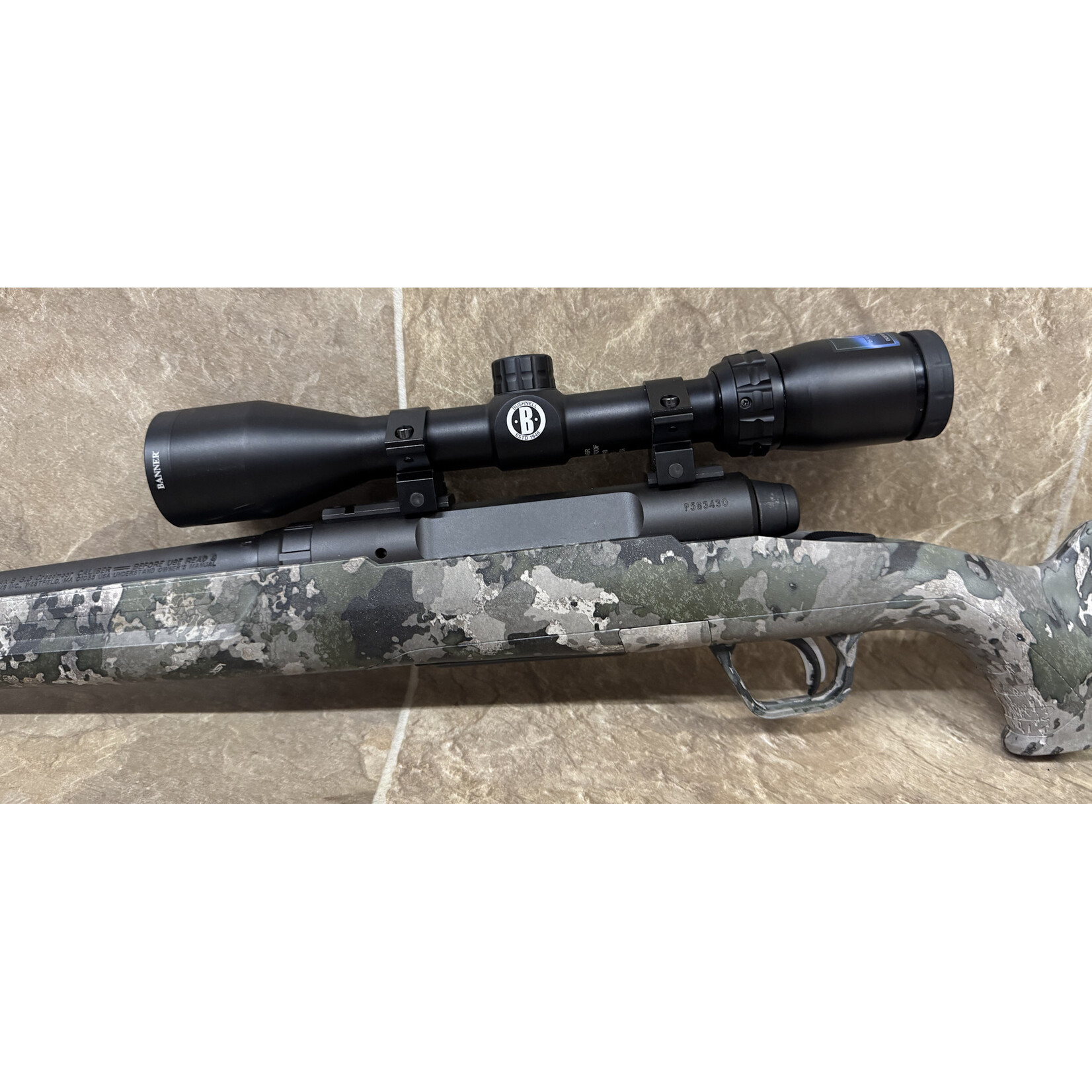Savage Arms Used Savage Axis II Camo 6.5 Creedmoor w/ Bushnell Banner 3-9x40 (P583430)