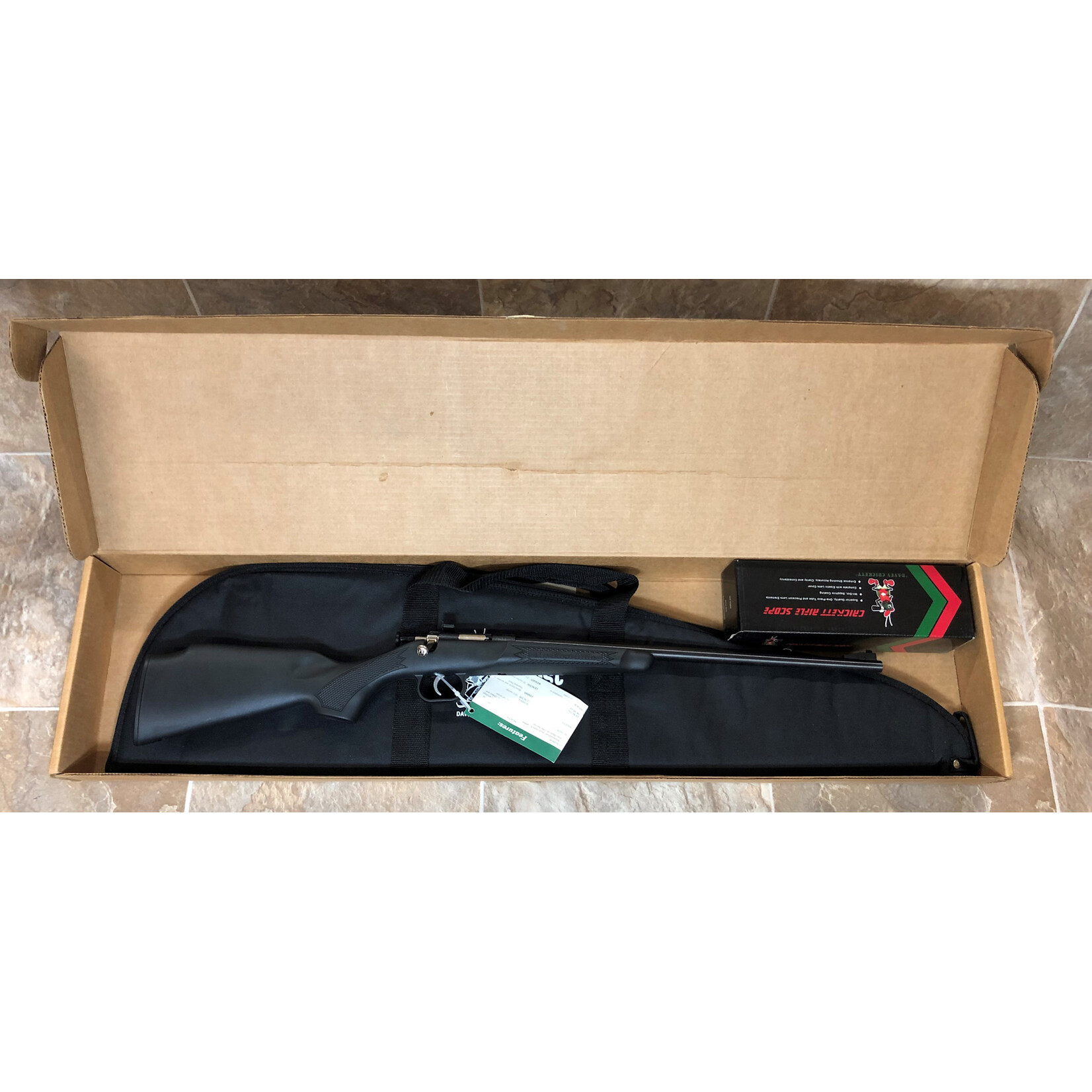 Keystone Keystone Crickett 22LR Blk w/Scope & Case (KSA2240BSC)
