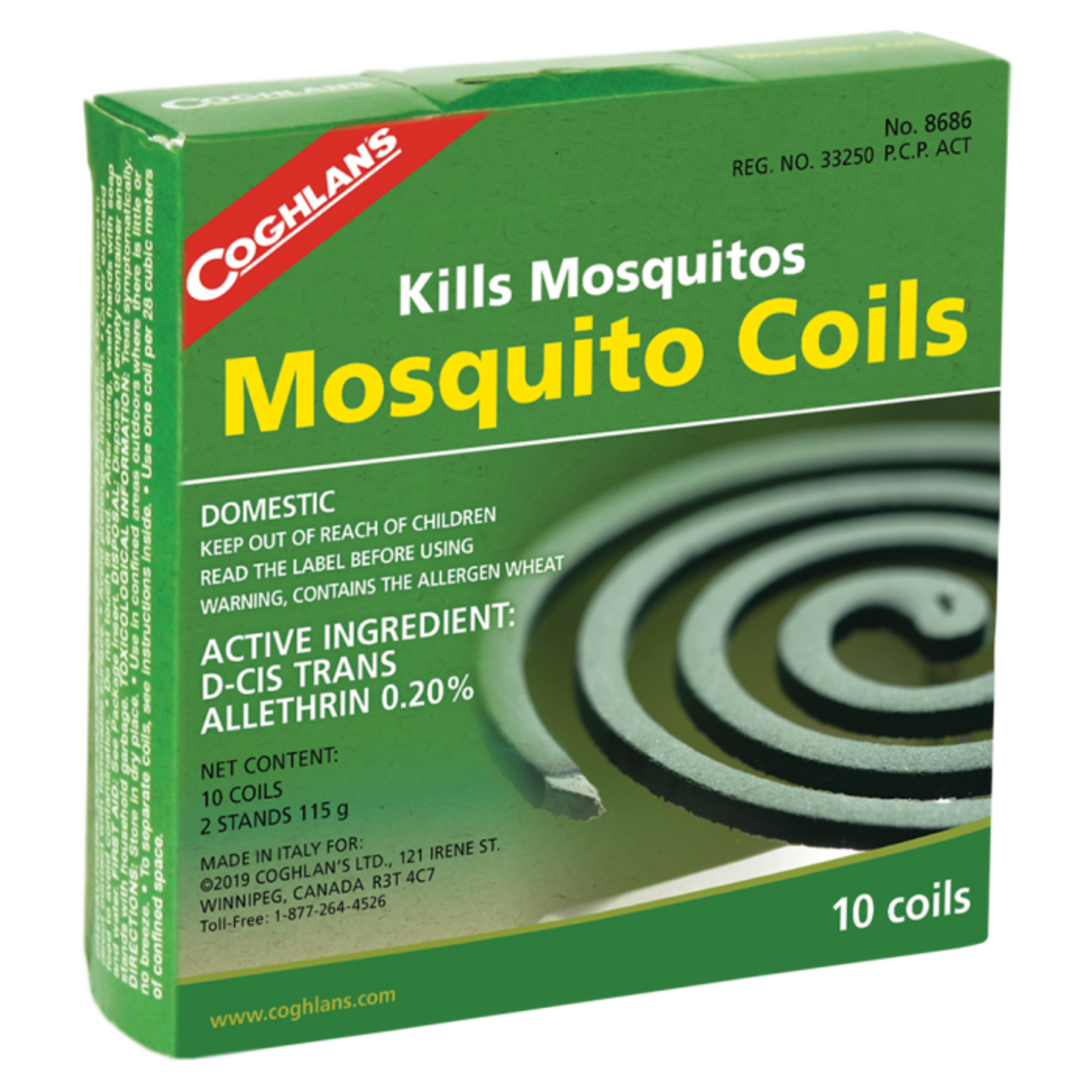 Coghlan Coghlan's Mosquito Coil 10pk (8686)