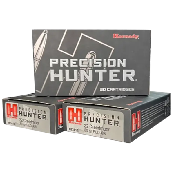 Hornady Precision Hunter 22 Creedmoor 80gr ELD-X (83412) — Eagle Firearms