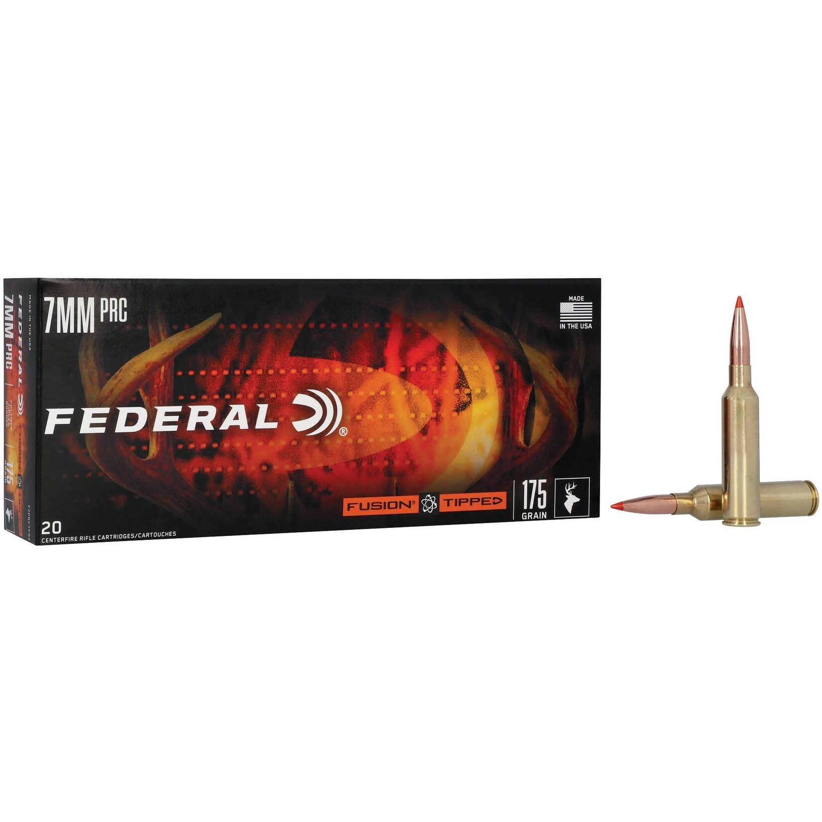 Federal Federal 7mm PRC 175gr Tipped Fusion (F7PRCTFS2)