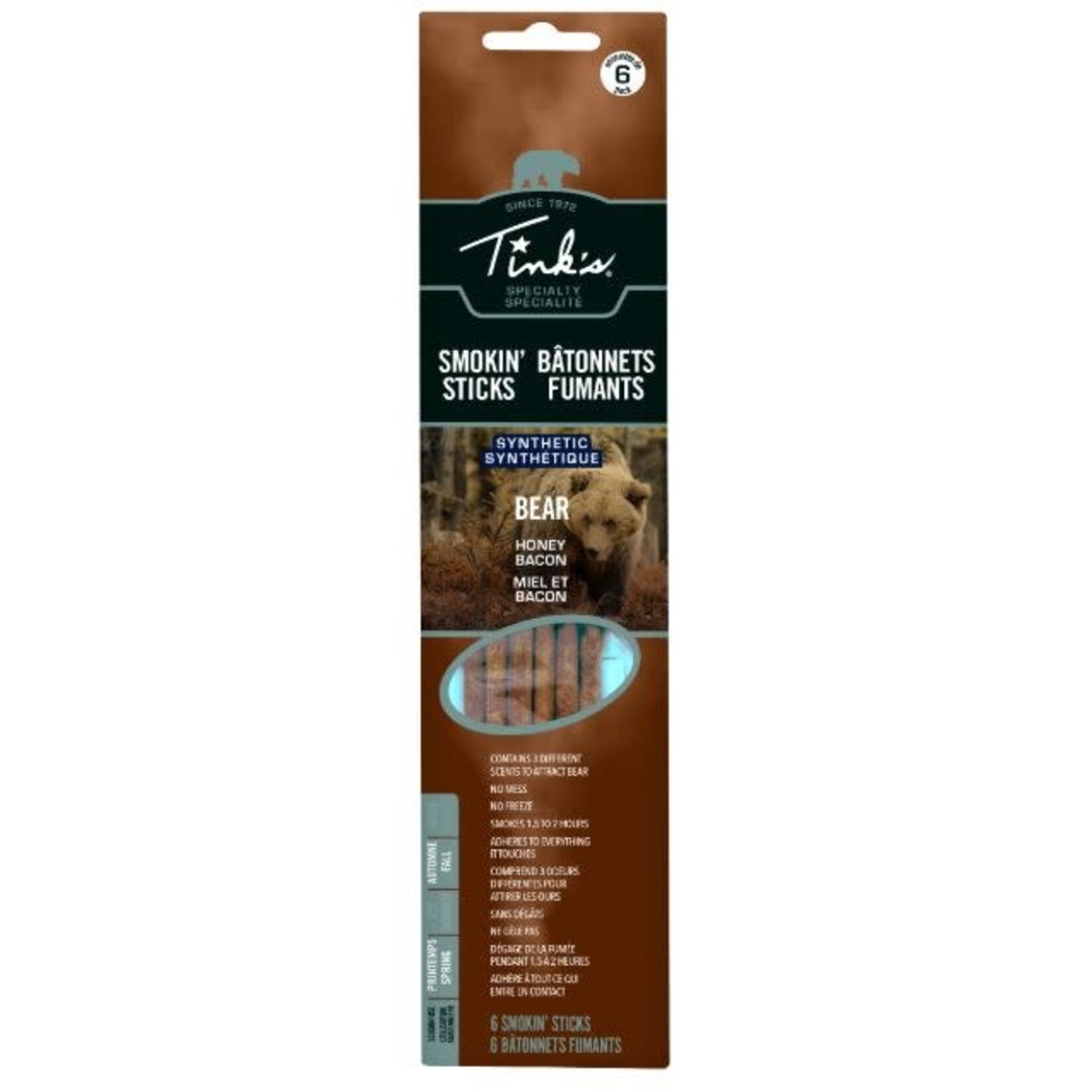 Tinks Tinks Smokin' Sticks - Bear, Honey Bacon (W6108BL)