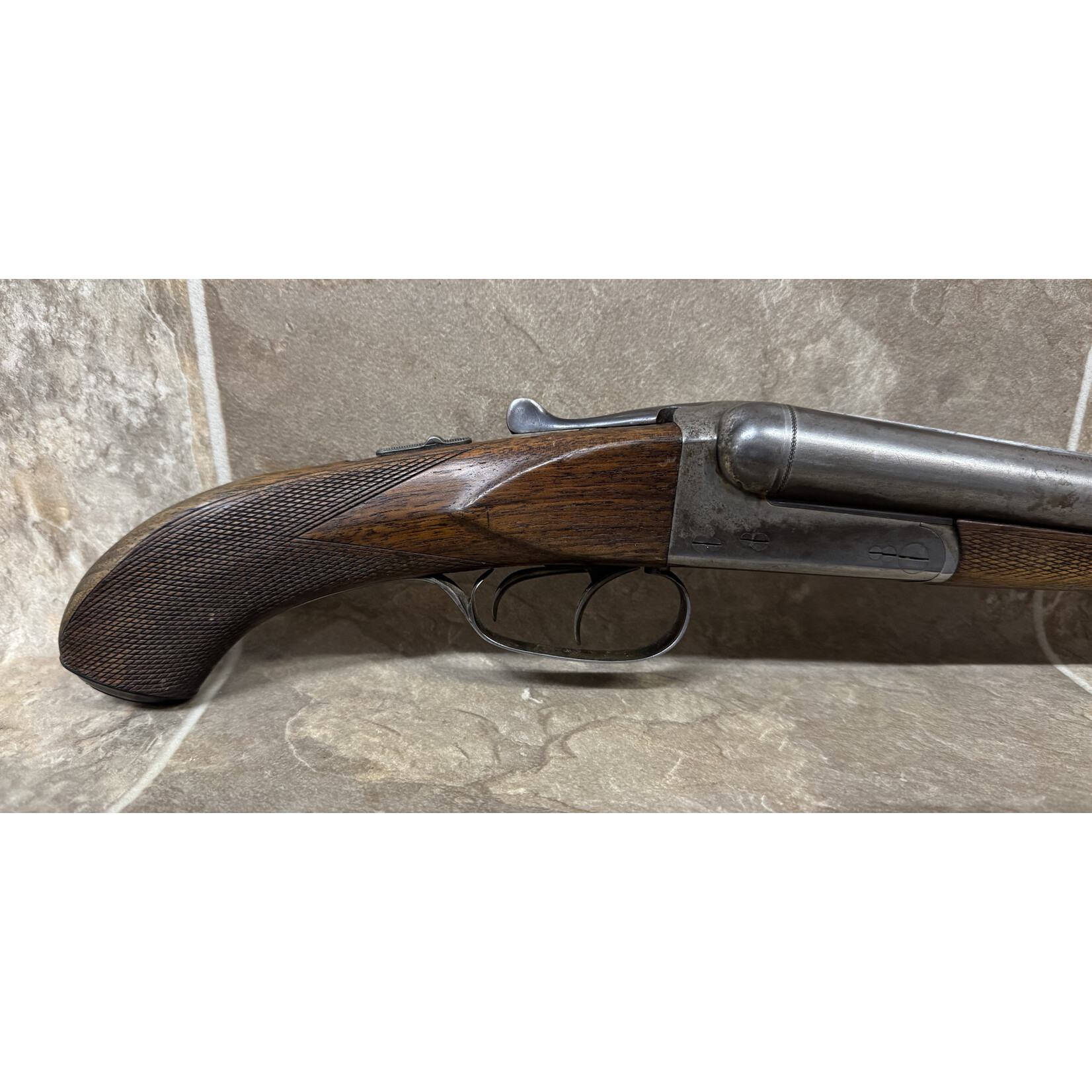 (XM26) Used Husqvarna 350 Coach Gun SxS 12Ga (233853)