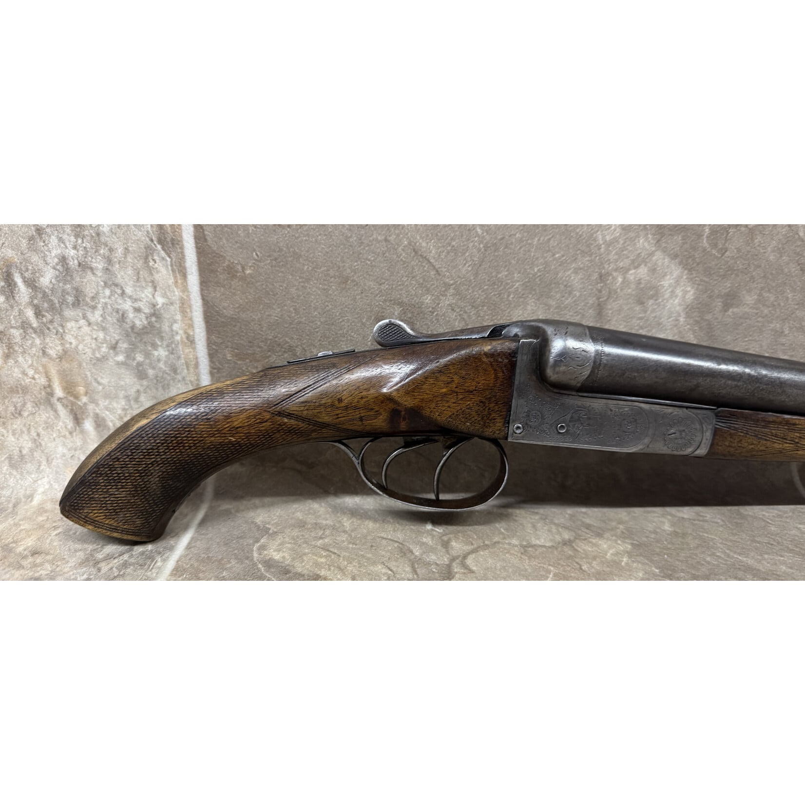 (XM26) Used Liege Coach Gun SxS 12ga (1785)