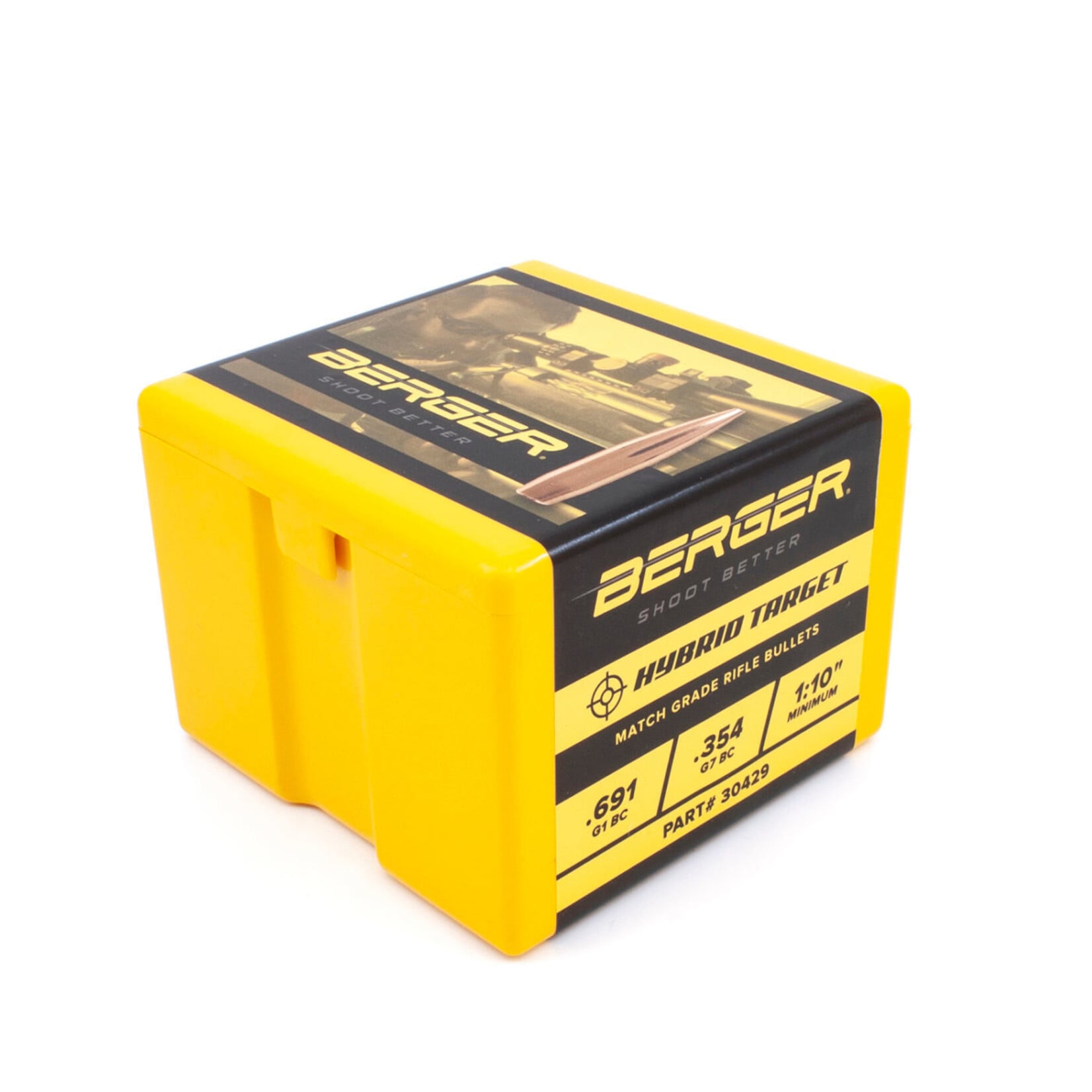 Berger Berger .308 dia. 30cal 215gr Match Hybrid Target 100ct. (30429)