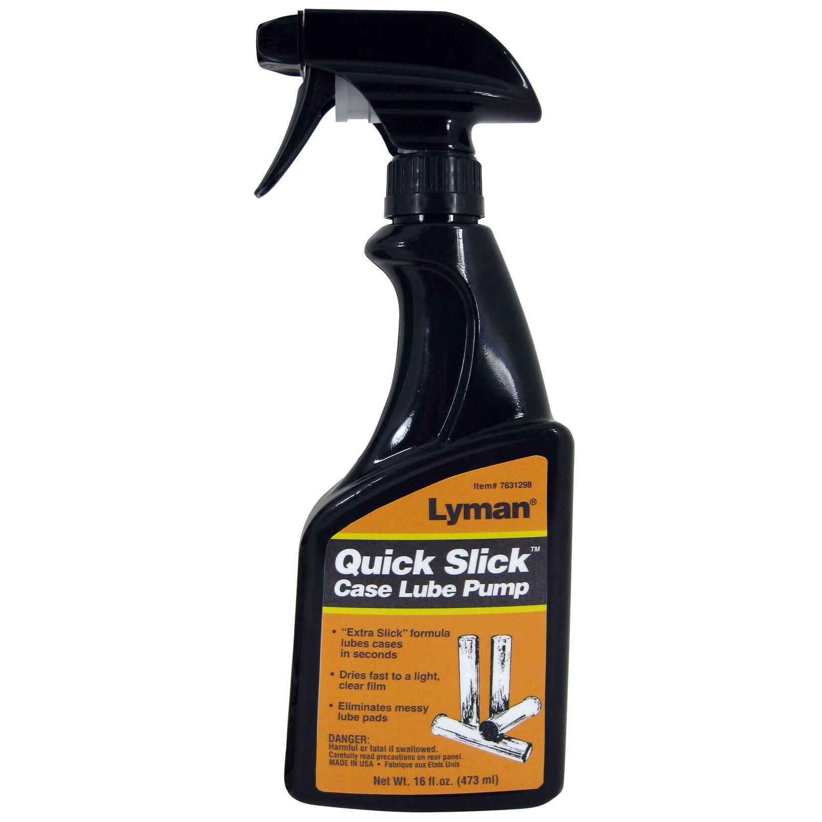 Lyman Lyman Quick Slick Case Lube, Pump Spray 16oz. (7631298)