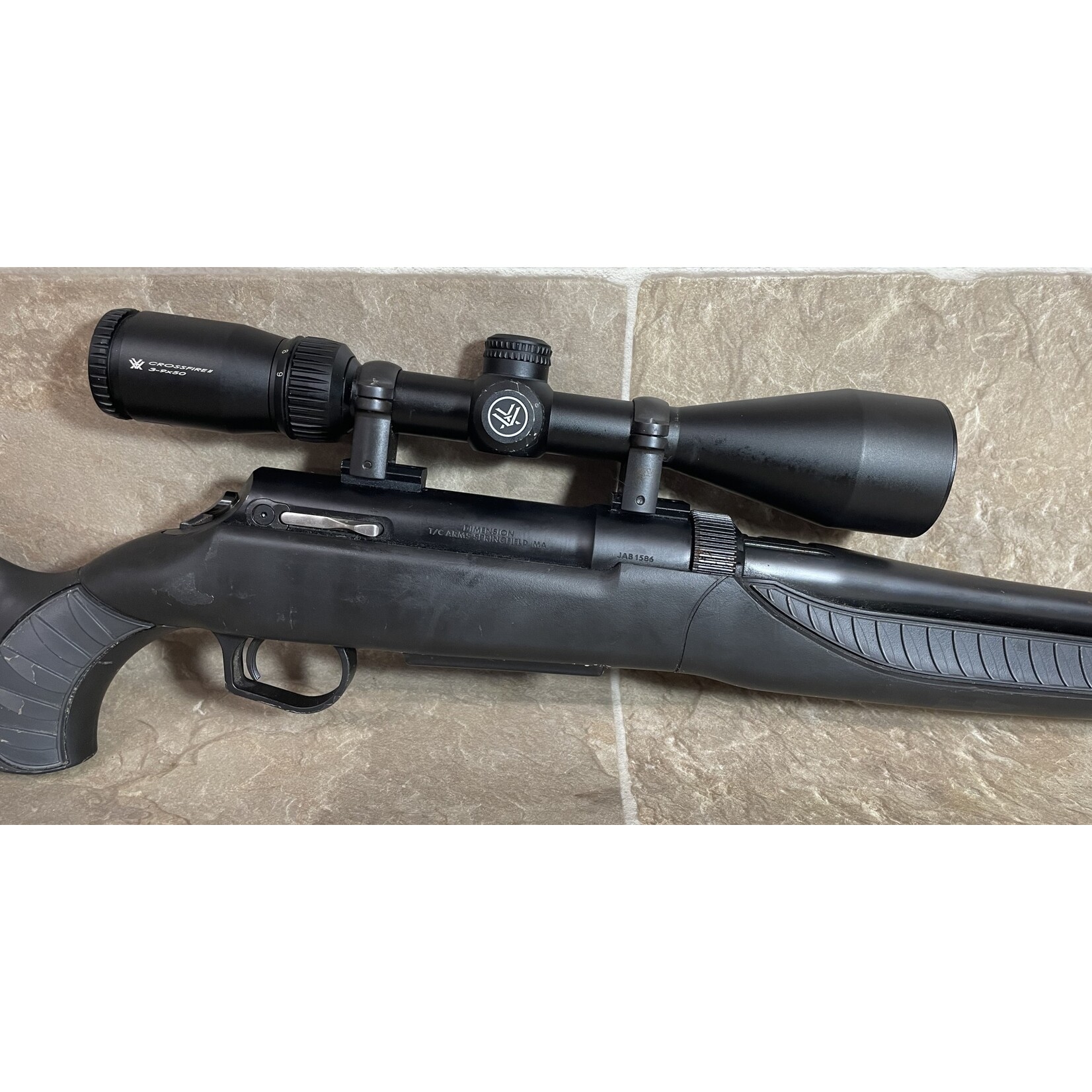 Used LH T/C Dimension 243Win w/ Crossfire II 3-9x40 (JAB1586)
