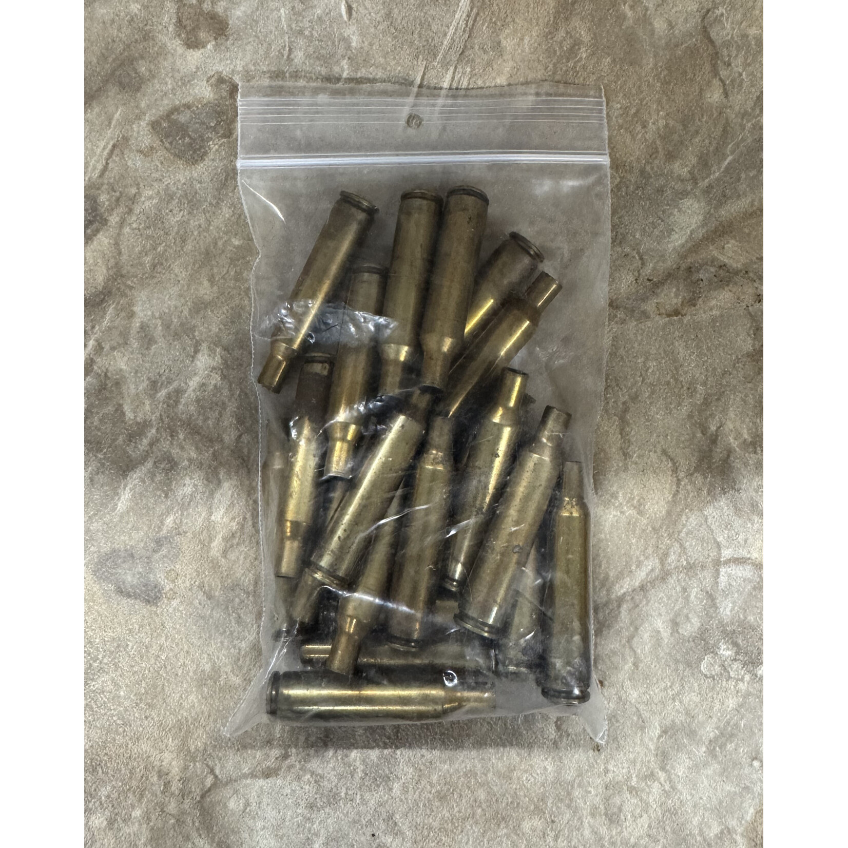 Once Fired Assorted 6mm Rem Brass 21ct