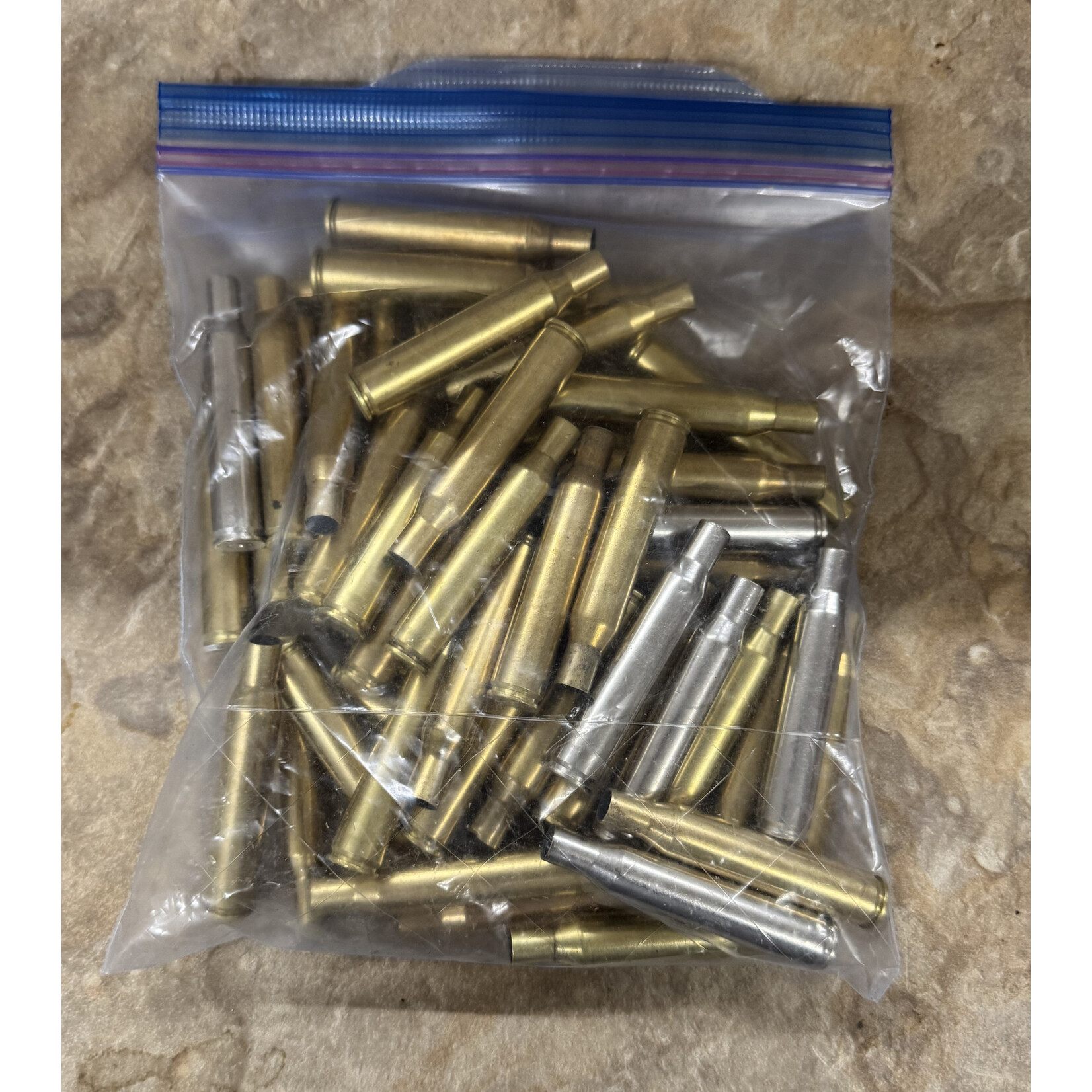 Once Fired 270win Brass 50ct