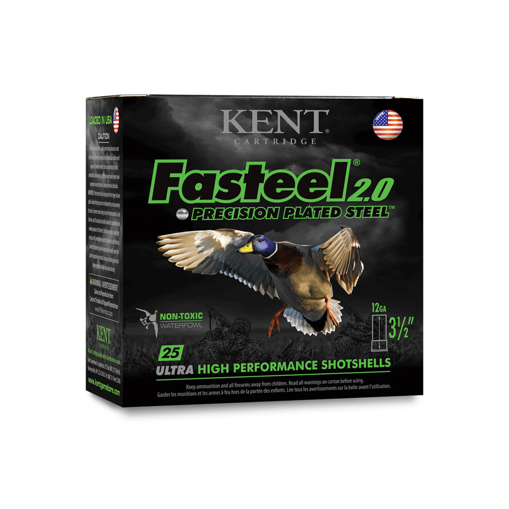 Kent Kent Fasteel 2.0 12ga 3", 1 1/8oz BB