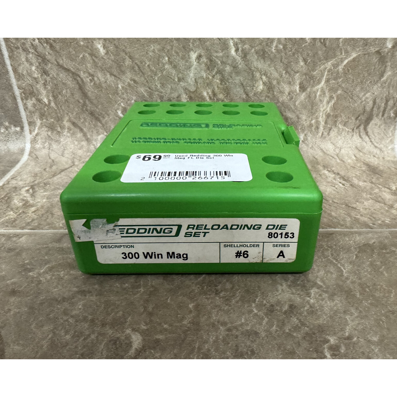 Redding Used Redding 300 Win Mag FL Die Set
