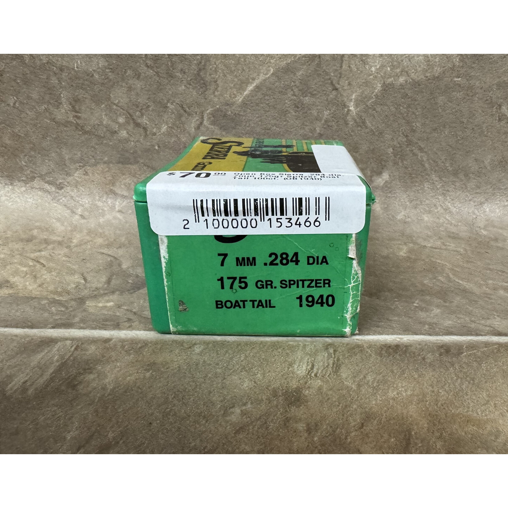 Sierra Open Box Sierra .284 dia. 7mm 175gr Spitzer Boat Tail 100ct. (OB1940)