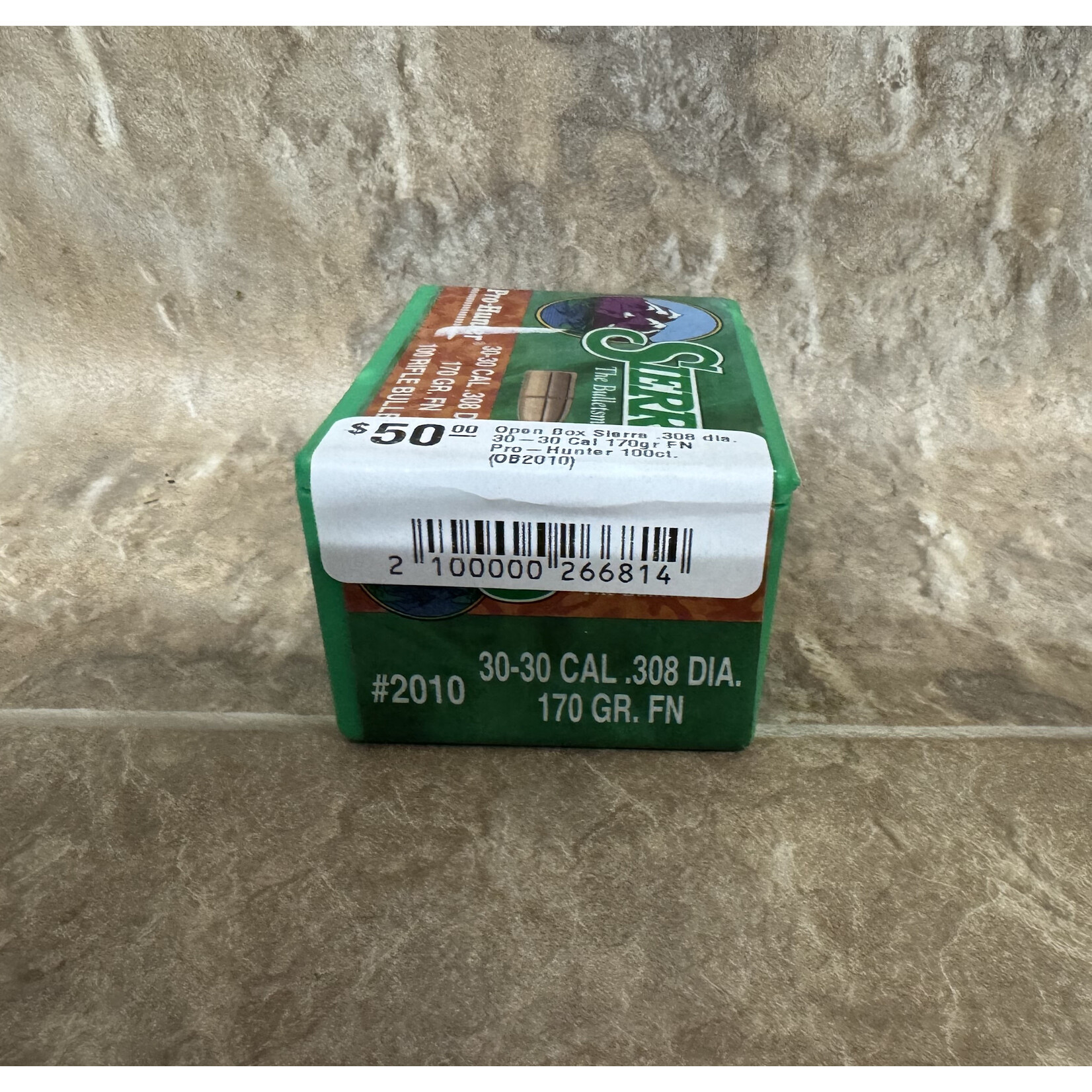 Sierra Open Box Sierra .308 dia. 30-30 Cal 170gr FN Pro-Hunter 100ct. (OB2010)