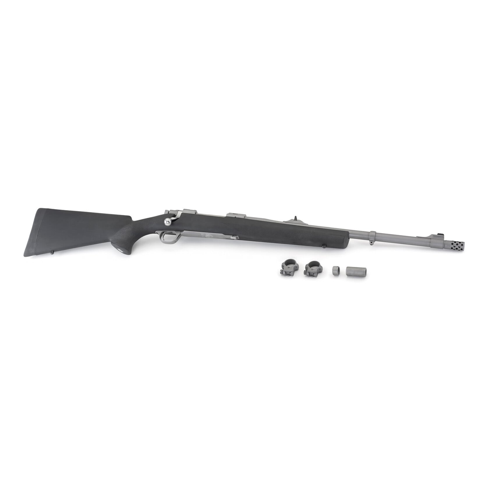 Ruger Ruger M77 Hawkeye Alaskan 375 Ruger 20" Syn/SS (57100)