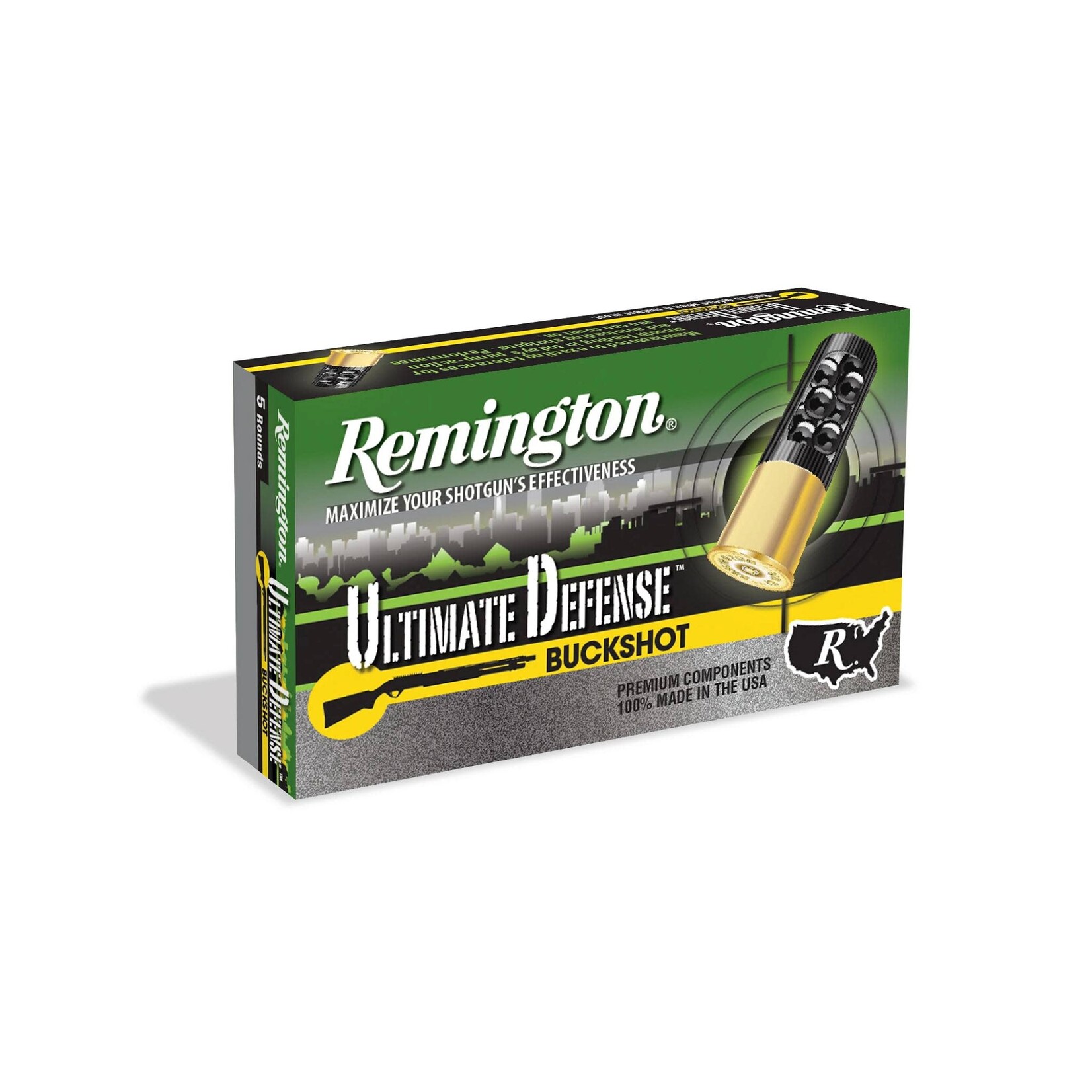 Remington Remington Ultimate Defense 12ga 2 3/4" #4 Buckshot (20637)