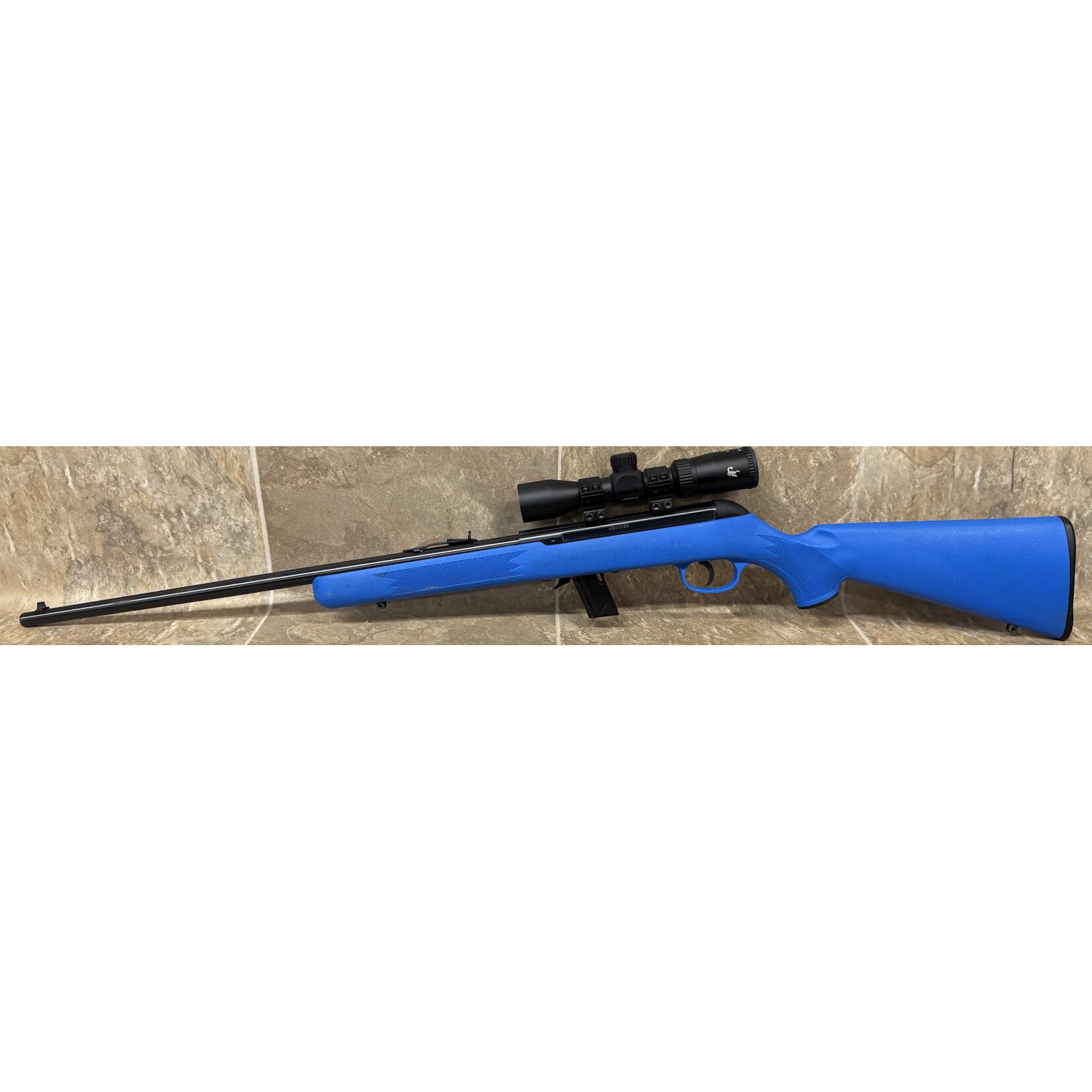 Savage Arms Used Savage Model 64 22LR Blue Stock w/Scorpion 2-7x32c (4841208)