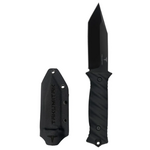 TAKUMITAK Fulcrum 9.5" Black Tanto Fixed Blade (TKF201BK)