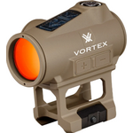 Vortex Vortex Crossfire II Solar Red Dot Tan 2 MOA (VT-CF2-RD2-SLR-T)