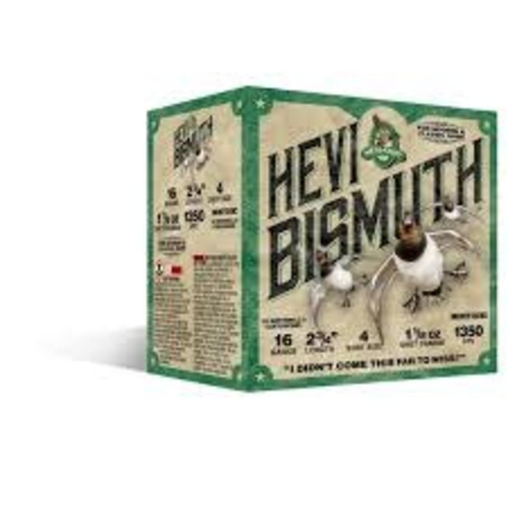 Hevi Shot Hevi Bismuth 16ga 2.75", 1 1/8oz #4