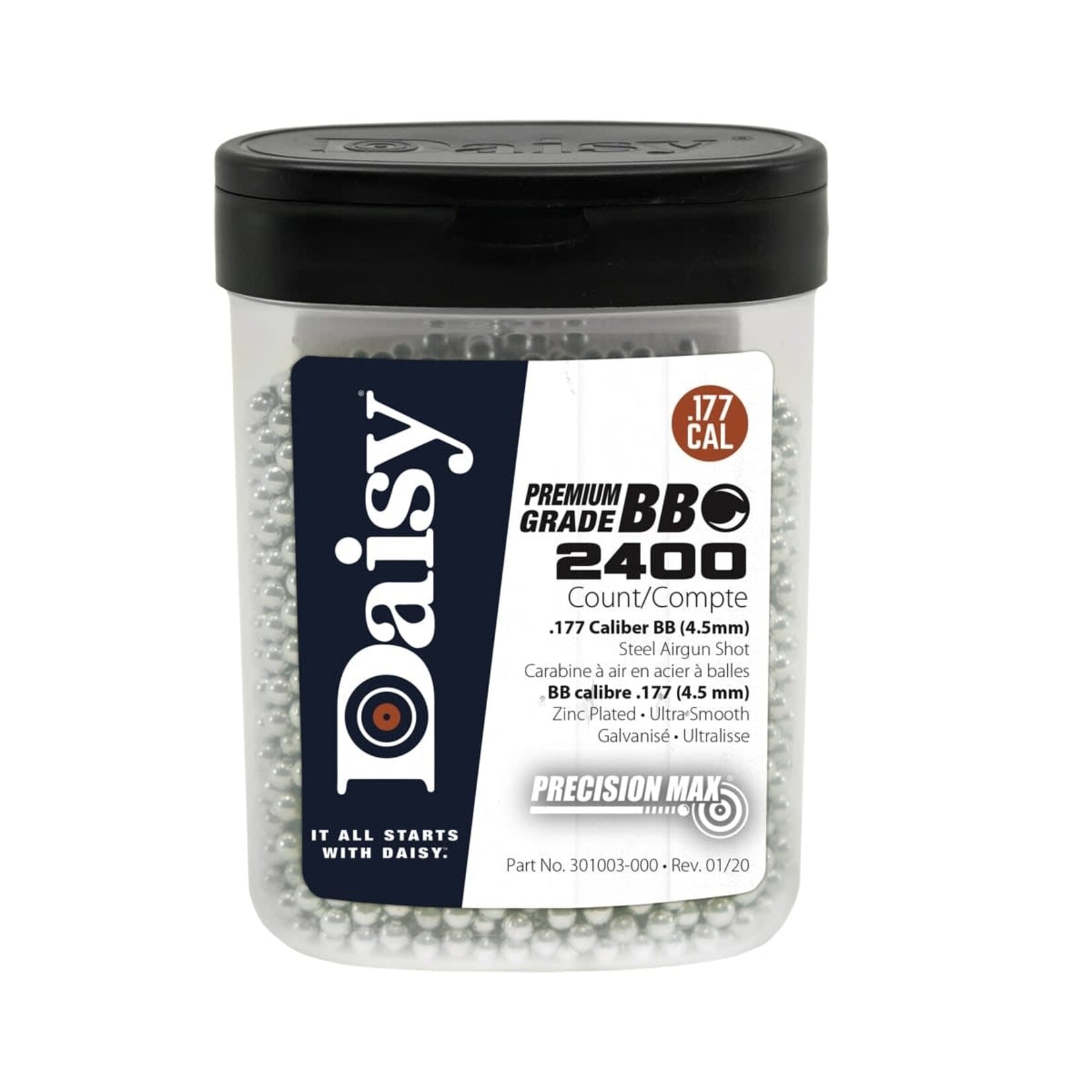 Daisy Daisy .177 Cal. Steel BB 2400ct. (980024446)