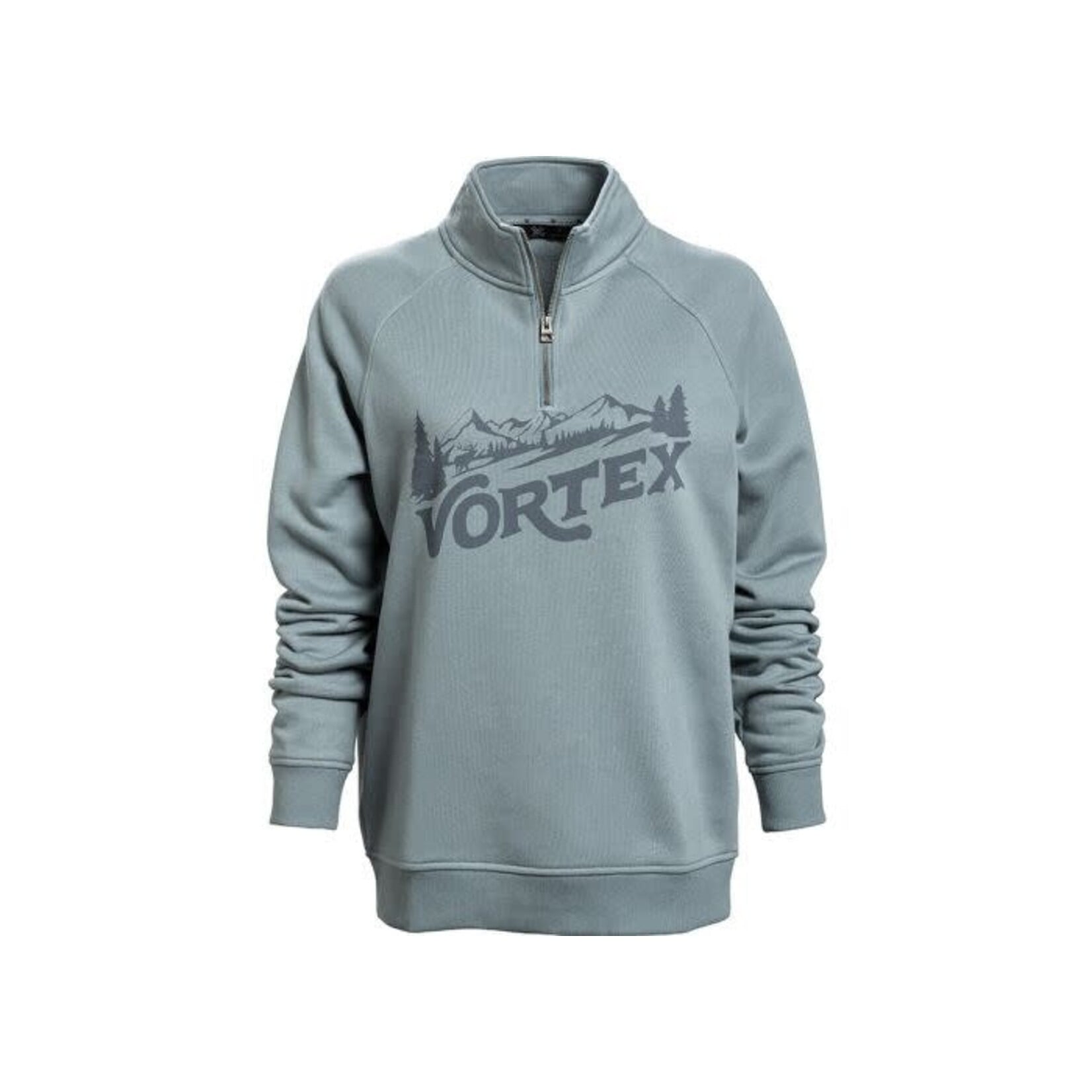 Vortex Vortex Women's Graphic 1/4 Zip Pullover- Trooper (2XL)