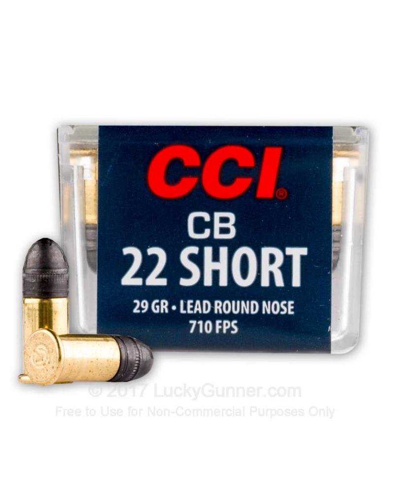 CCI 22 Short CB 29gr LRN 100rd box (0026)